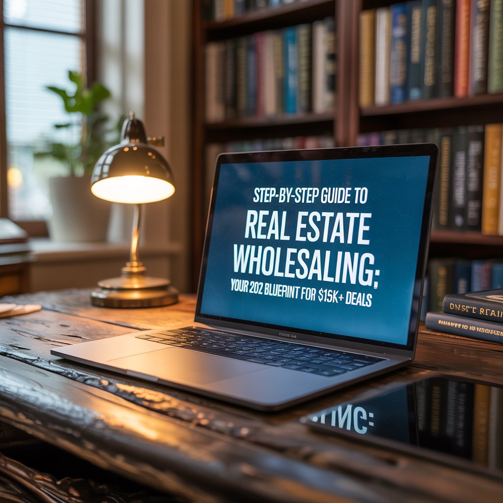 Step-by-Step Guide to Real Estate Wholesaling Your 2025 Blueprint for $15K+ Deals