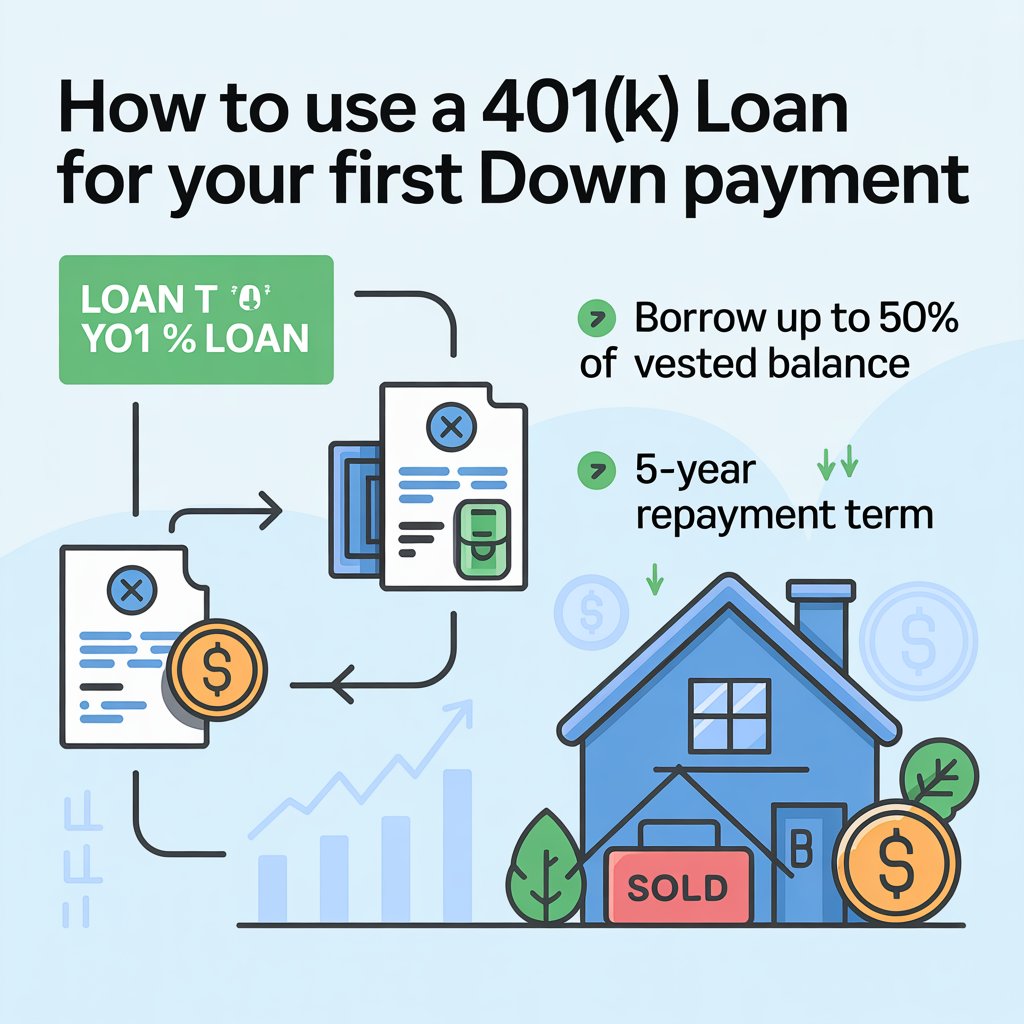 How to Use a 401(k) Loan for Your First Down Payment: Risks, Steps, and Alternatives